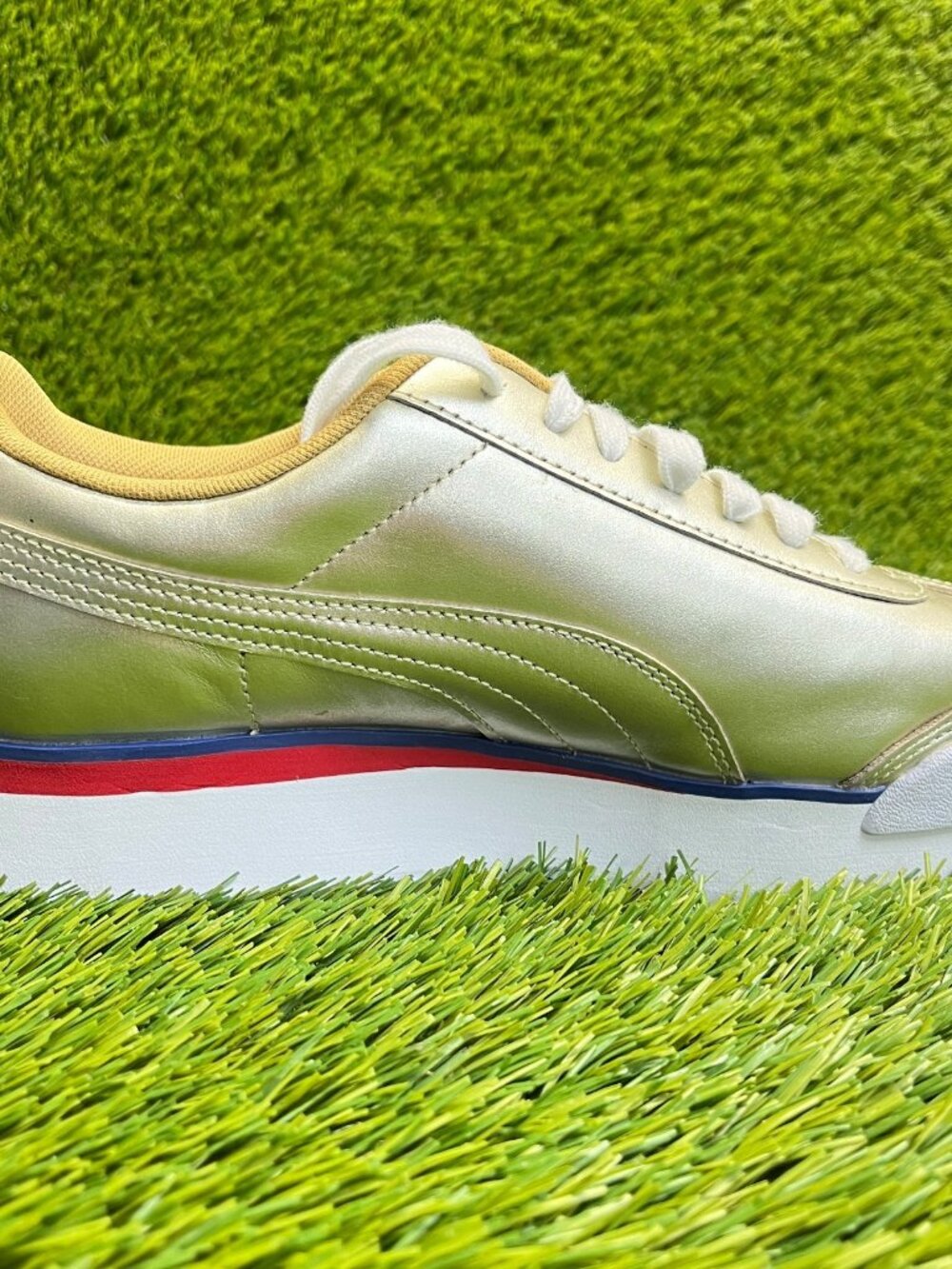 Puma Roma Amor Mixmetal Platform Womens Size 8.5 Athletic Shoes Sneakers - Picture 4 of 10